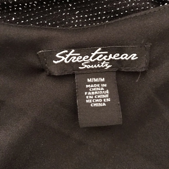 Black sequinned dress top - Picture 4 of 6